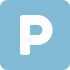 letter p icon