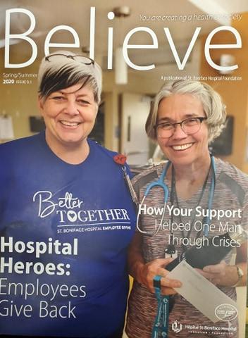 SBH Foundation's Believe Magazine cover
